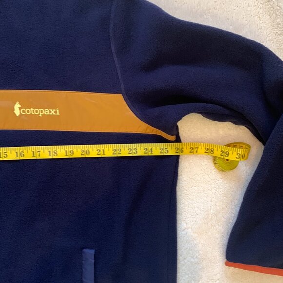 Cotopaxi Teca Fleese Pullover Men's XL Campfire Sweater Kangaroo Pocket NWT - Picture 3 of 8